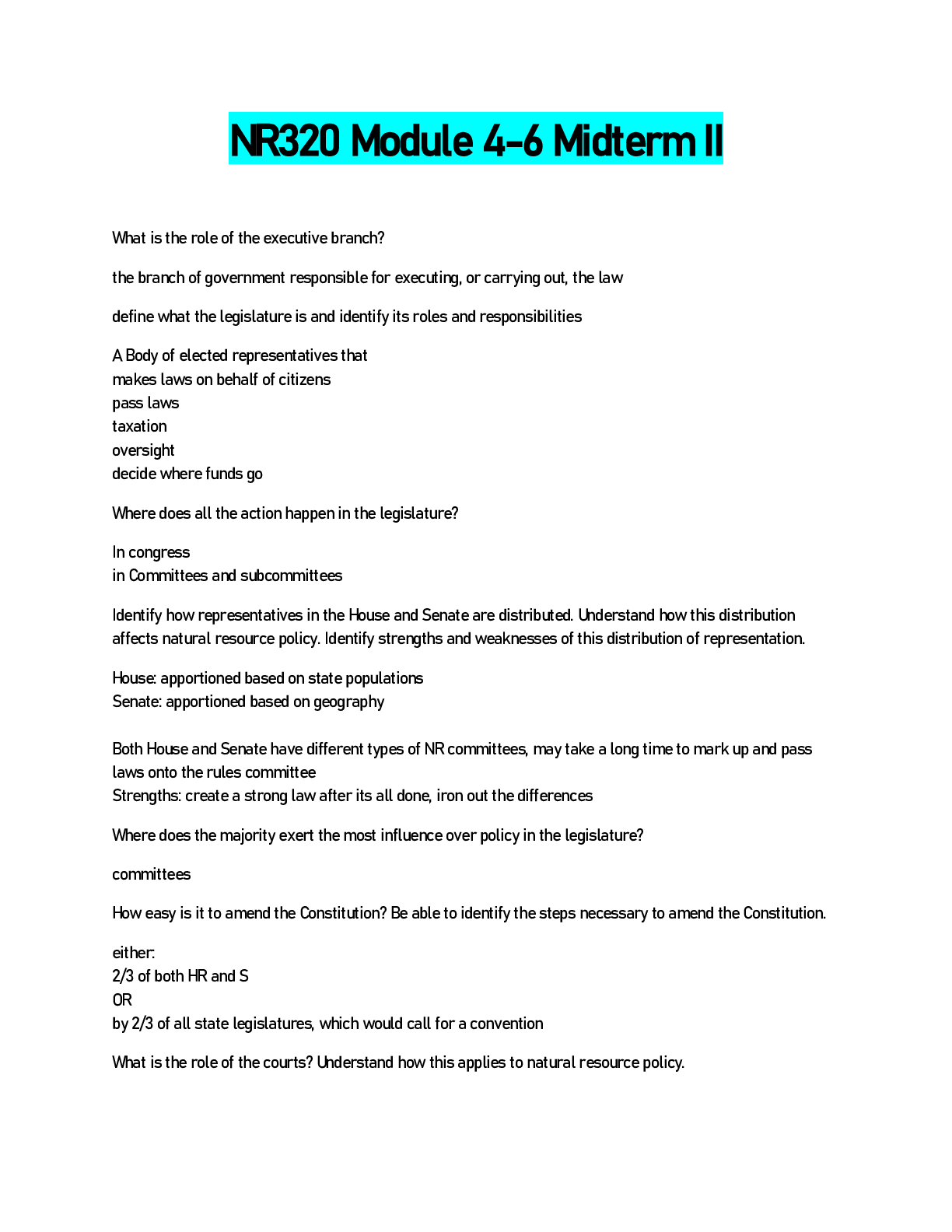 Preview image for NR320 Module 4-6 Midterm II